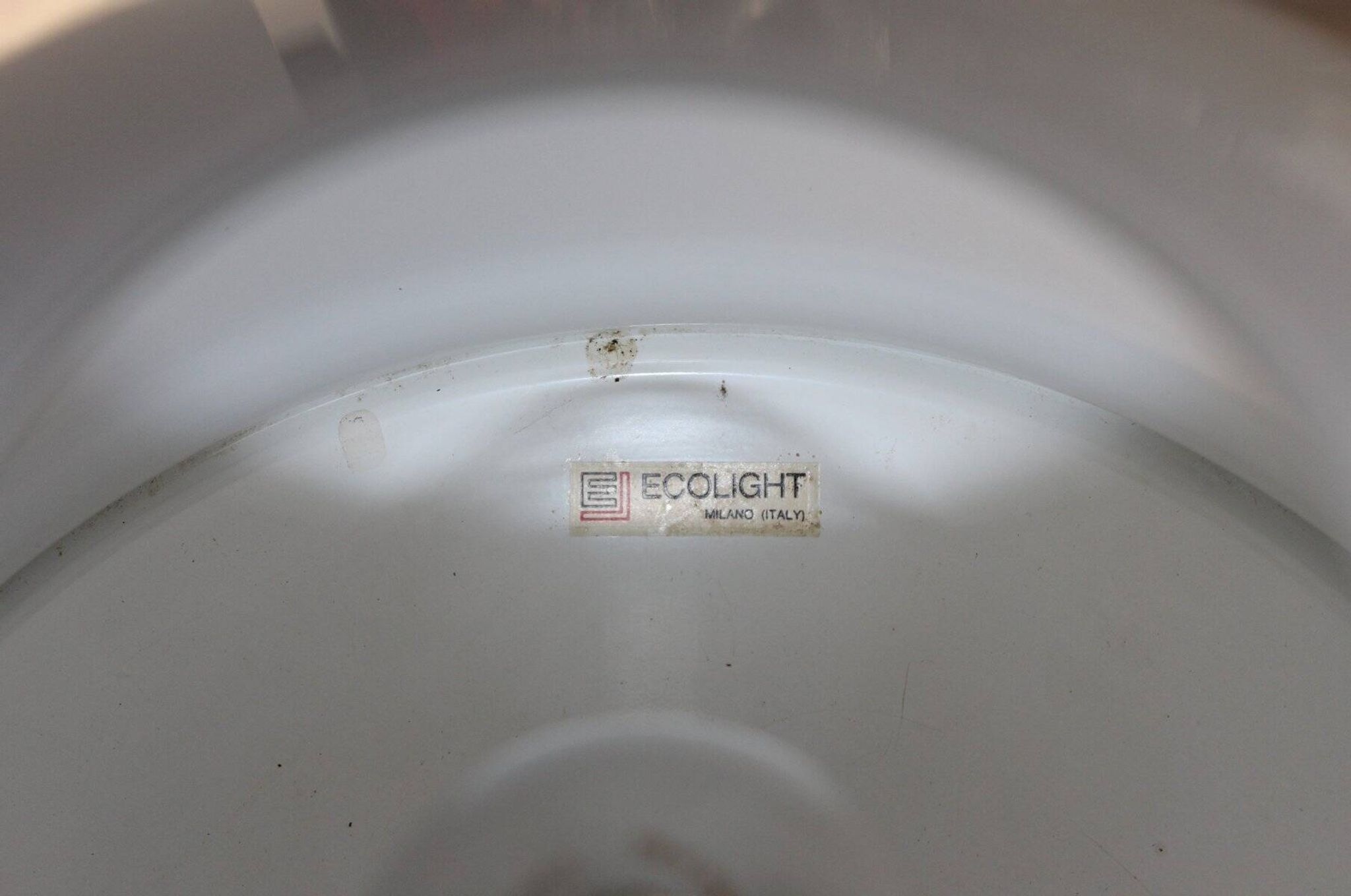 Vintage White Ceiling Light from Eco Light, Italy
