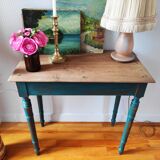 Patinated farmhouse table