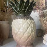 Pair of Rhoda stoneware pineapple vases