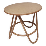 Vintage rattan coffee table