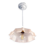 Vintage pink pendant light