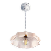 Vintage pink pendant light
