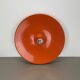 Rare Orange 50cm Charlotte Perriand Disc Wall Light by Staff, Germany 1970