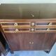 Pair of Louis XVI style mahogany sideboards