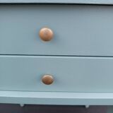 Vintage bedside table revamped