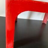 Coffee table red