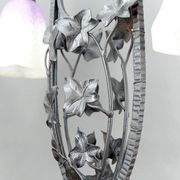 Important Wrought Iron Double-Headed Lamp by Schneider, Art Deco, c. 1920