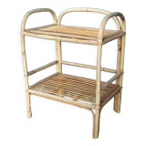 Bamboo storage shelf