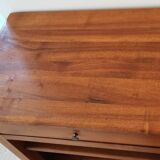 Solid walnut TV cabinet