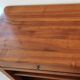 Solid walnut TV cabinet