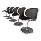 Chaises de salle à manger O-line par Herbert Ohl, Wilkhahn années 1980.