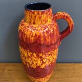 Ceramic flame vase by Scheurich Germany model 420-37