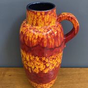 Ceramic flame vase by Scheurich Germany model 420-37