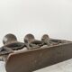 Vintage Russian Doll Candle Holder / 1960s Matryoshka Nesting 3 Candle Iron