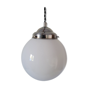 suspension boule en opaline