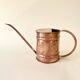 Hammered copper watering can, 1950s