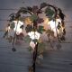 Italian metal lamppost signed Terzani 1980