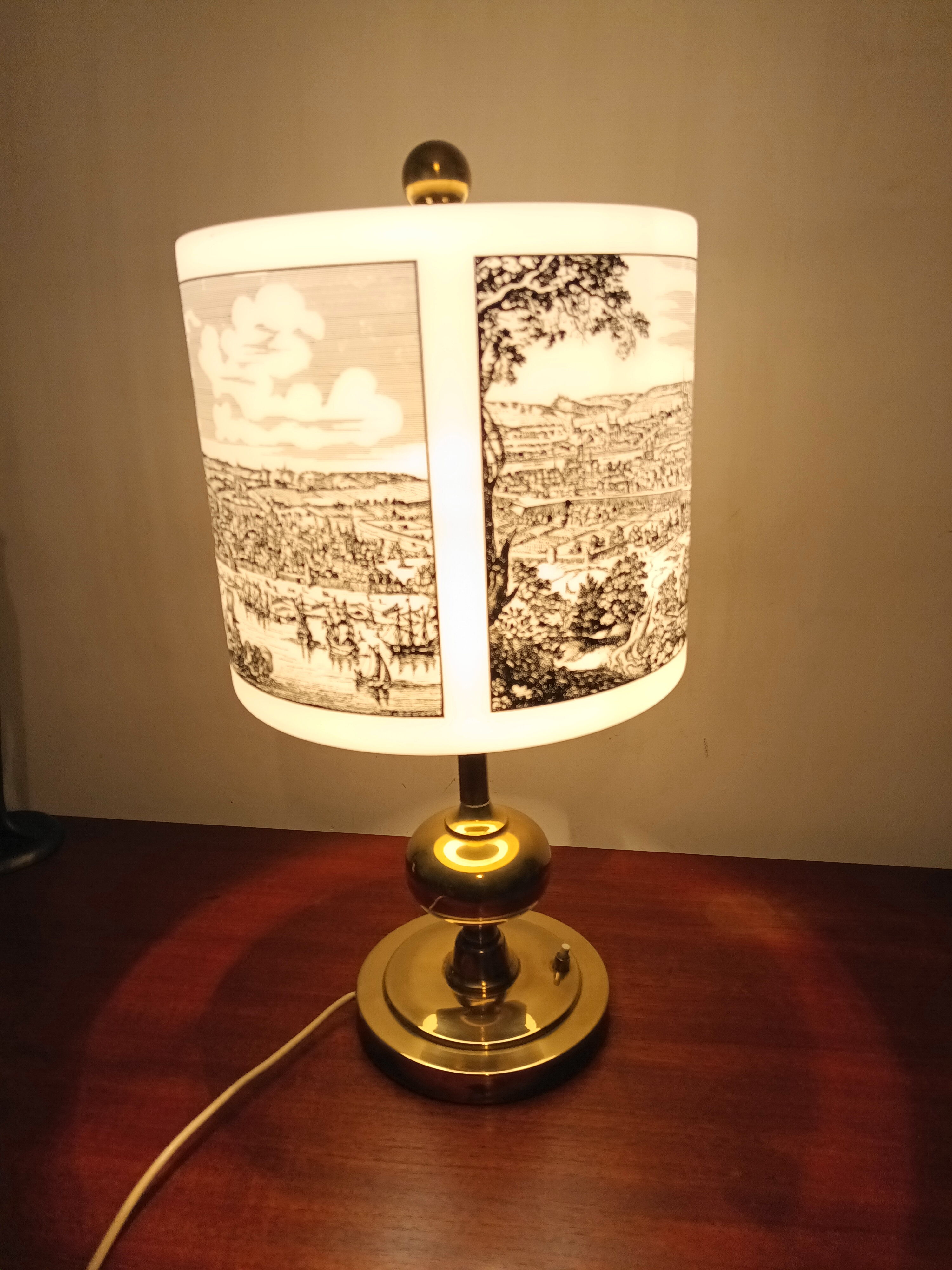Philips lamp "Parys, Bordeaux" of the 60s