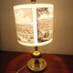 Lampe Philips "Parys Bordeaux" des années 60