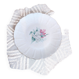 Antique rare large serving platter from L'Amandinoise with Iris decor D29, vintage France