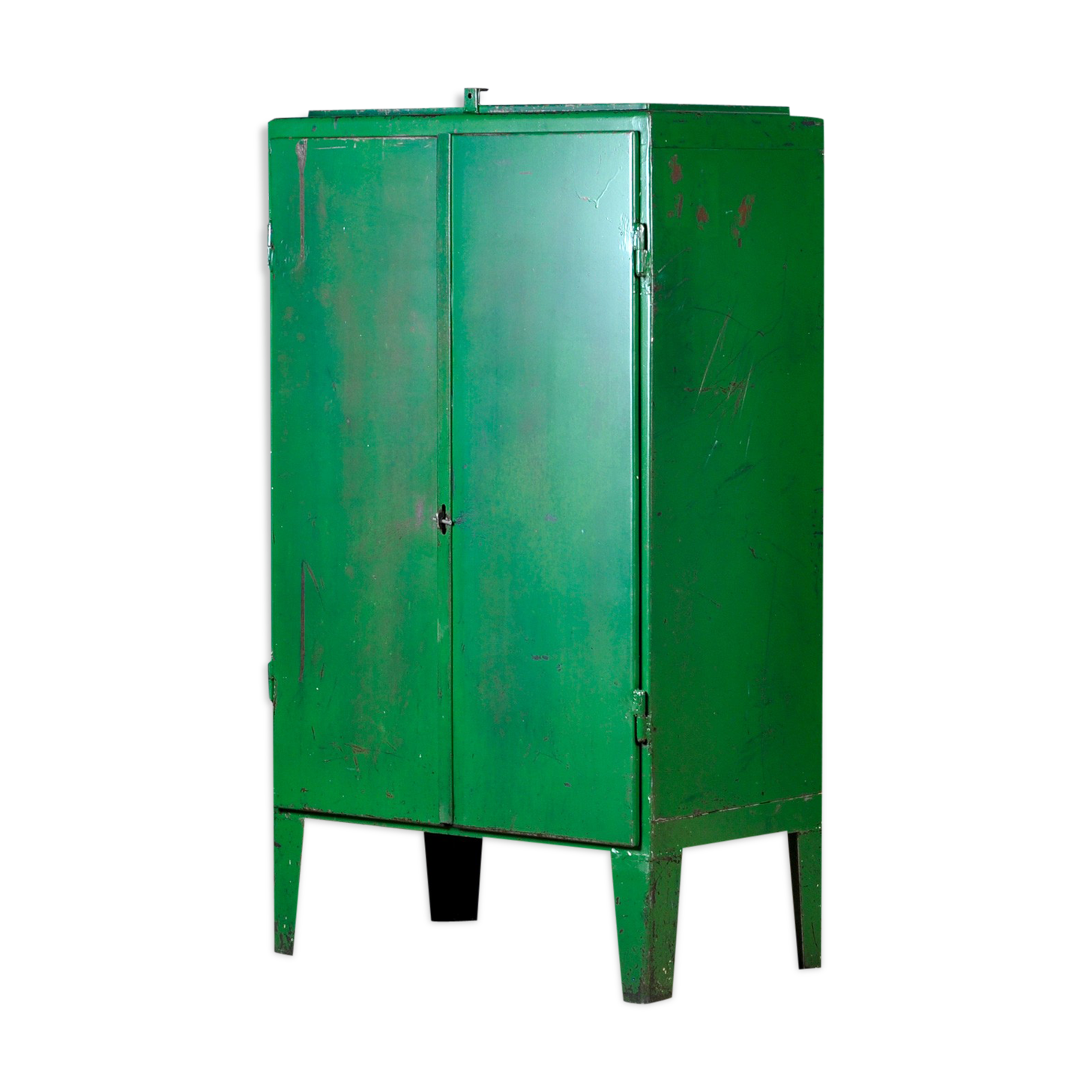 Industrial Iron Cabinet, 1960s