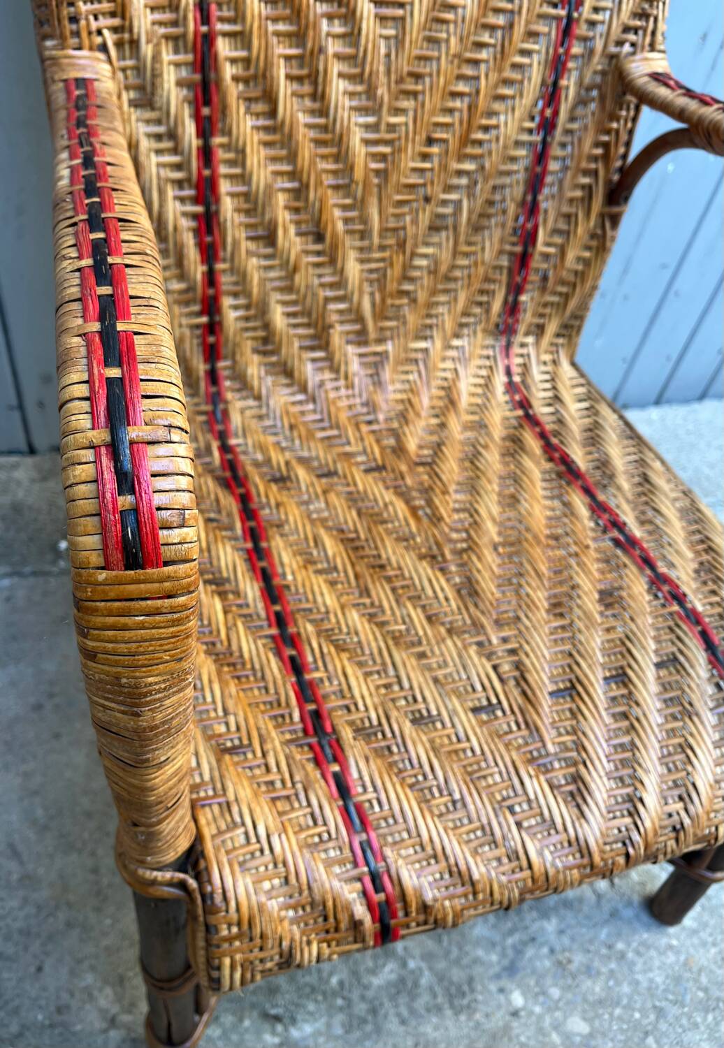 Fauteuil en rotin