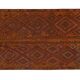 Kilim turc vintage tissé main 169x252 cm
