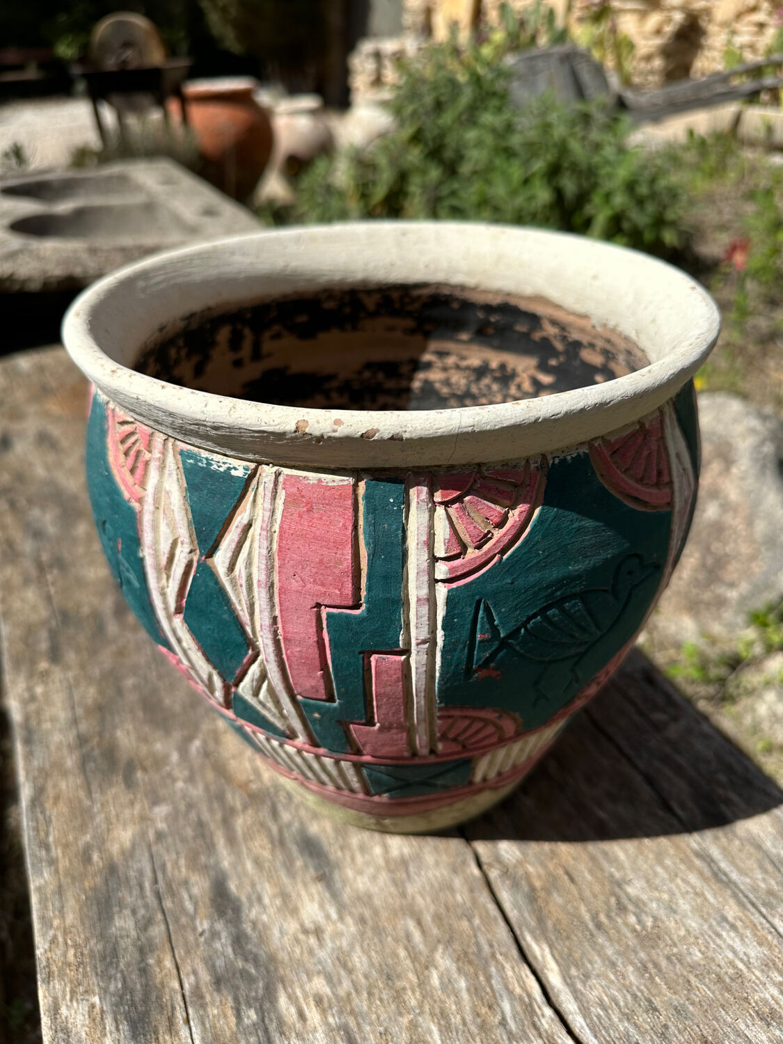 Pot, poterie en terre cuite