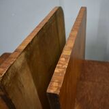 1939s pair of Art Deco bedside tables, Czechoslovakia