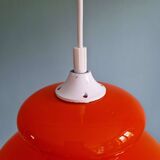 Suspension Space Age en opaline orange, 1960-70