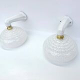 Antique porcelain wall lights