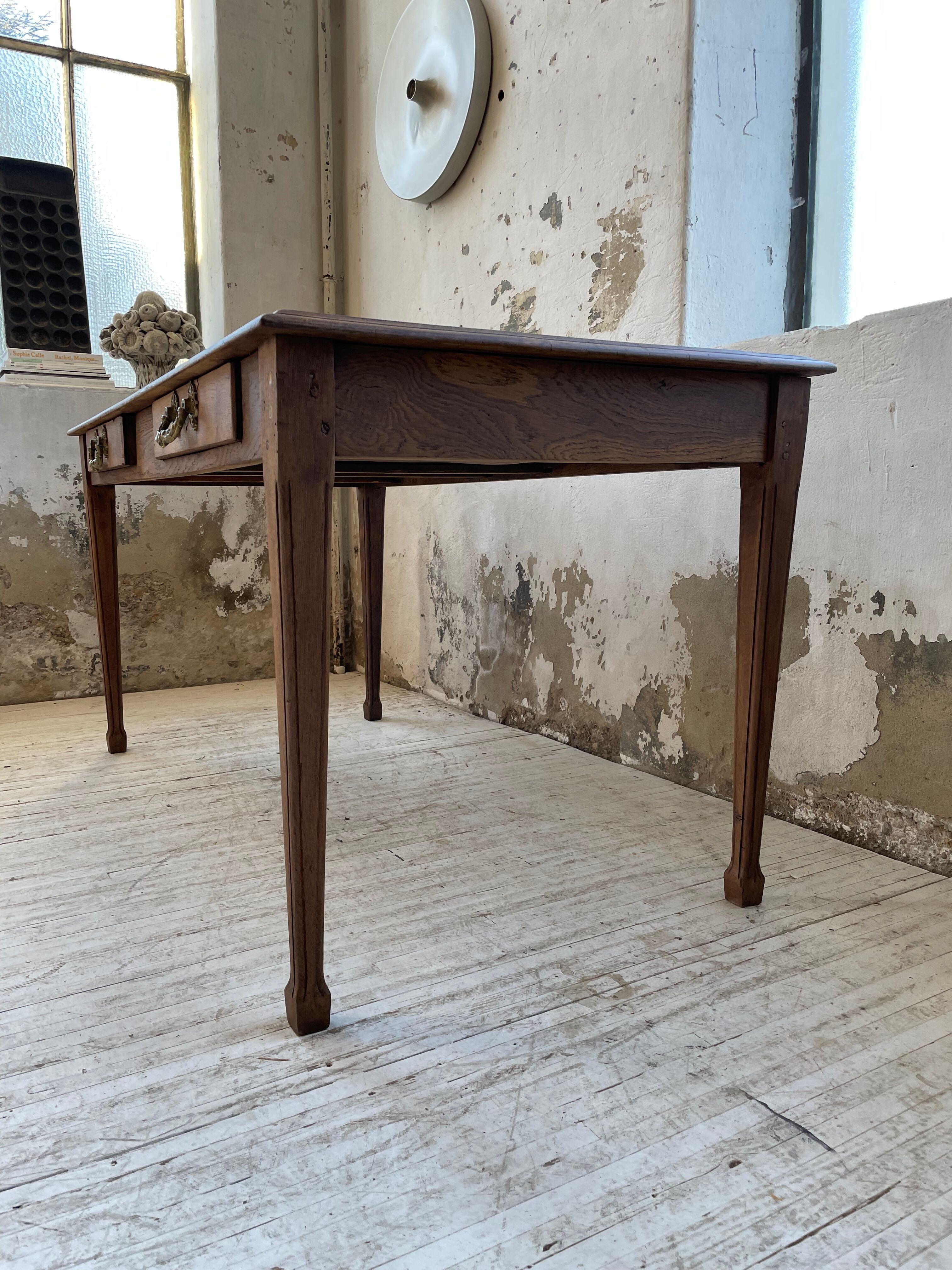 Oak desk 1900