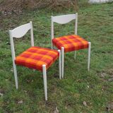 Paire de chaises vintage 1970