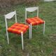 Paire de chaises vintage 1970