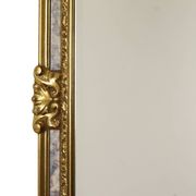 Miroir Deknudt à bords biseautés classiques, style baroque, 95 cm