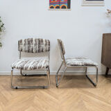 Lot de 2 chauffeuses vintage