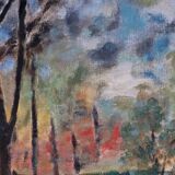 Landscape painting table