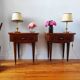 Paire de tables de chevet 1960