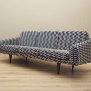 Canapé 3 places danois par Illum Wikkelsø, années 1960