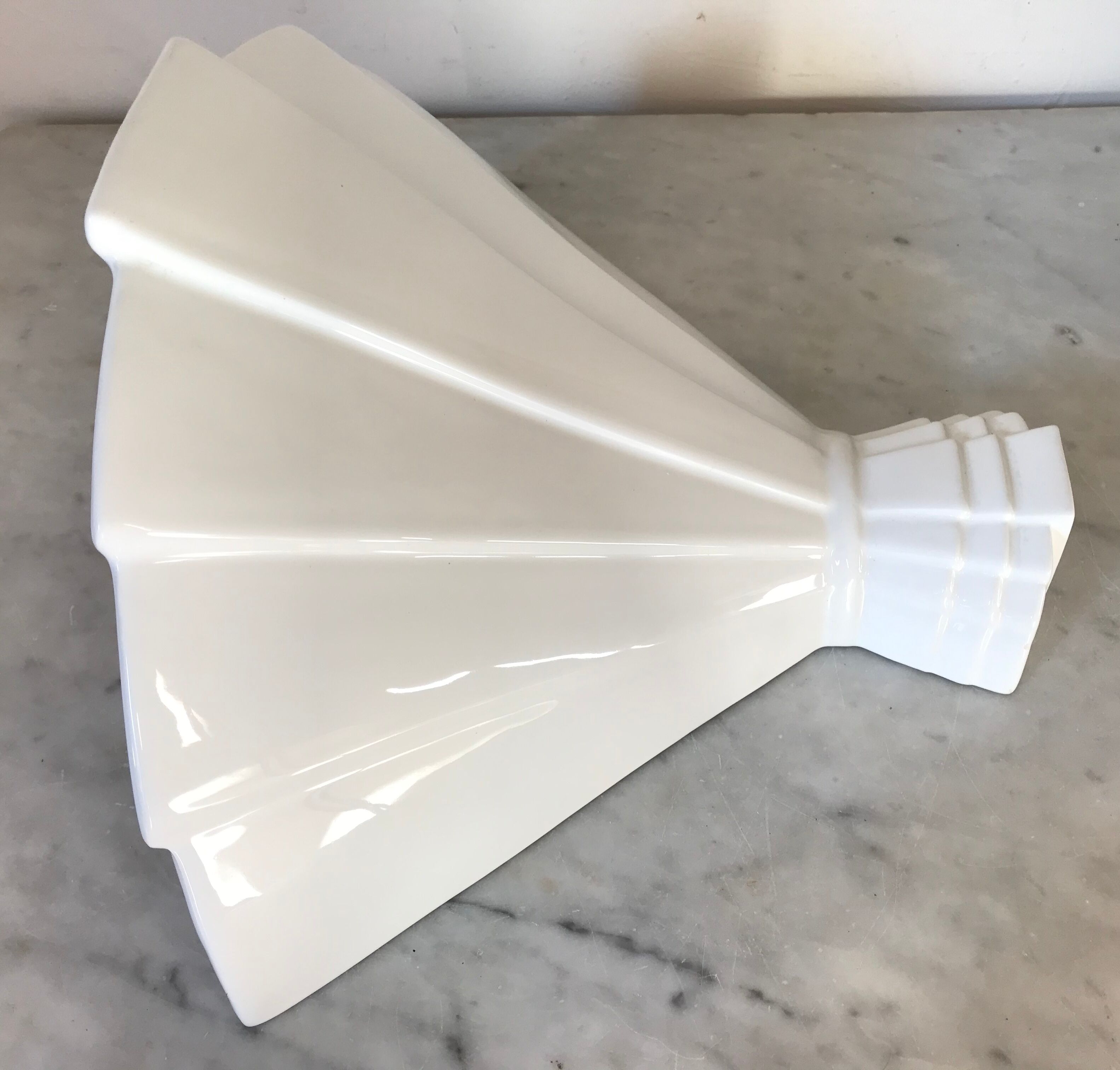 Art Deco ceramic sconce