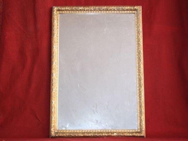 Stucco mirror Golden style 67 x 52 cm