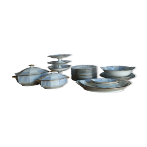 service en porcelaine de Limoges F. Legrand and Cie art déco