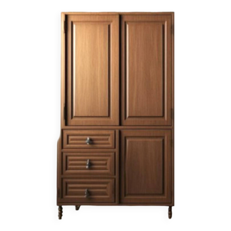 Antique solid wood cabinet