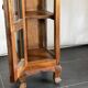 Vintage domed lighthouse curio cabinet