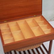 1960s Utensilo in Teak with basket