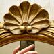 Grand miroir doré style Louis XV