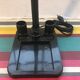 Aluminor metal storage office lamp - black flexible arm vintage 80s