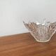 Mid-Center Finnish Revontulet Glass Bowl by Tauno Wirkkala for Humppila