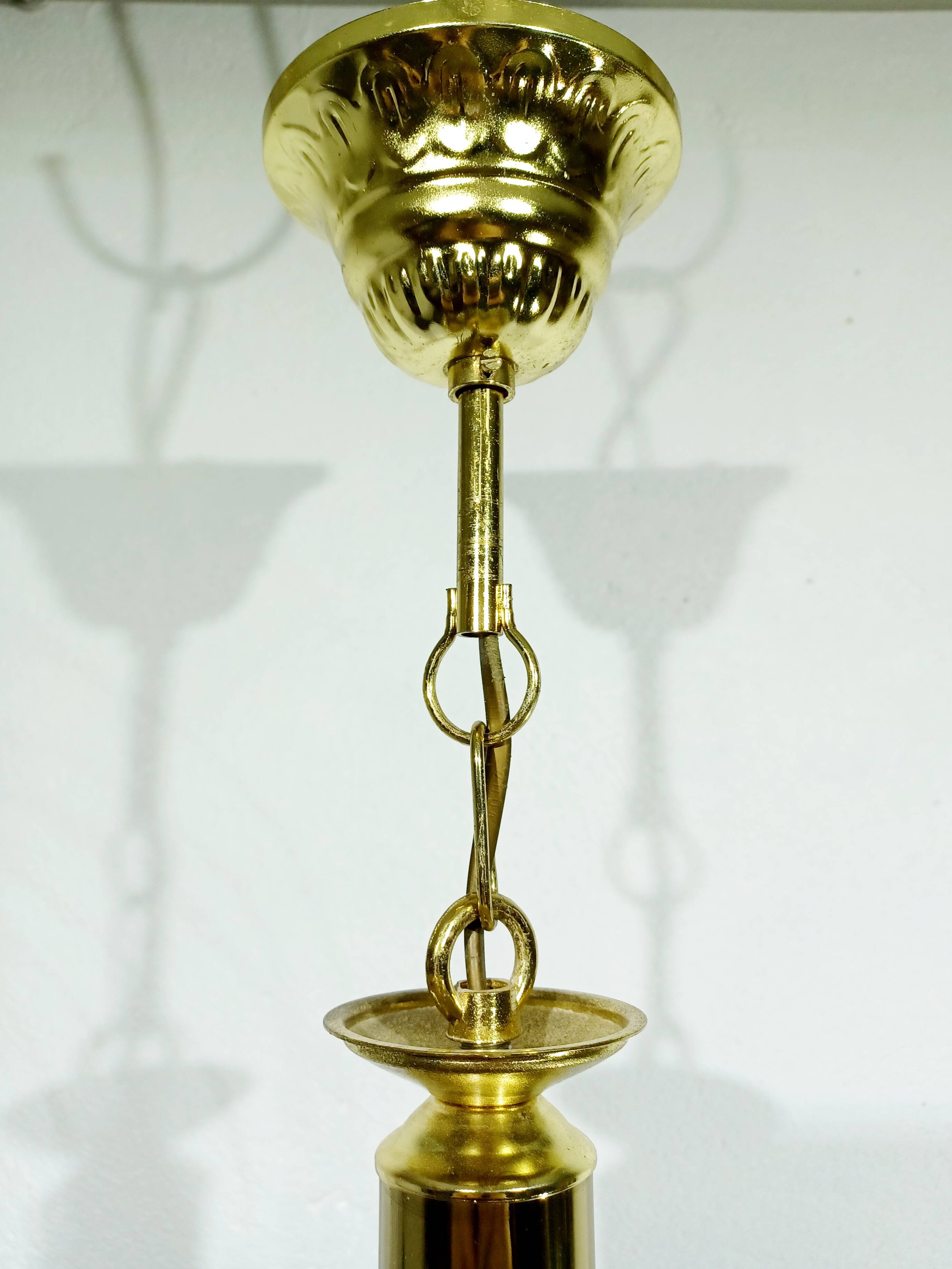 murano and crystal drops chandelier