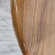 Solid teak TV table with swivel top, Silkeborg, Denmark, 1960s/1970s.